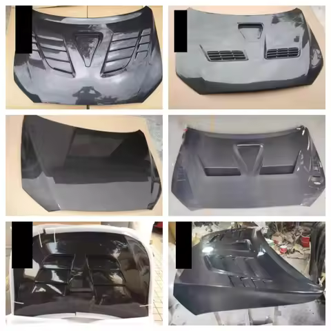 Body Kit Carbon Fiber Engine Cover for Mitsubishi Lancer-ex EVO 10th Transparent Bonnet Light Weight