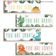 4pcs frameless room decor for dinosaur wall decor for room bedroom inspiration dinosaur wall art wal