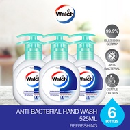 Walch Antibacterial Hand Wash 525ml x 6 Bottles
