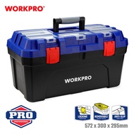 WORKPRO กล่องเครื่องมือพลาสติก ขนาด 20 22.5 นิ้ว สำหรับงานหนัก
