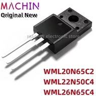 1-5PCS WML20N65C2 WML22N50C4 WML26N65C4 TO220F MOS FET TO-220F
