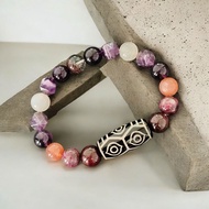 【OMAURA】THE AMORIA Modern 6-Eyed Dzi Bracelet