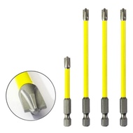 【HOT】 Ready Stock 65mm 110mm Magnetic Special Slotted Cross Screwdriver Bit for Electrician FPH2