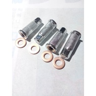 (4 rings +4 chrome nuts) Pineapple head nuts Dessel nuts 12 chrome nuts and cylinder headRing