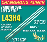 BACKLIGHT TV LED CHANGHONG 43INCH L43H4
