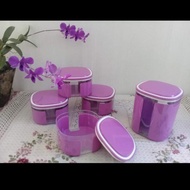 window canister tupperware