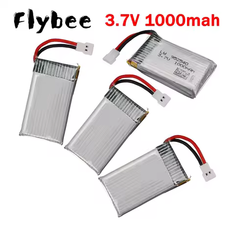 3.7V 1000mAh 952540 Lipo Battery For Syma X5 X5C X5C-1 X5S X5SW X5SC V931 H5C CX-30 CX-30W RC Quadco