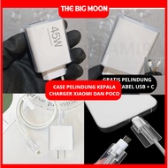 Charger Protector Xiaomi Batok Coverpoco F2 F3 F4 F5 F6 F7 X3 X4 X5 X6 X7 M5 M6 M7 Charger Head for 