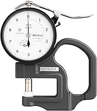 Mitutoyo 7326A Dial Thickness Gage, 0-0.05" Range, ±0.0002" Accuracy, 0.0001" Graduation, 1.4N or Le