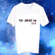 White T-Shirt Made To Order Fanmade FCB66 Fan Club Kim Seon Ho