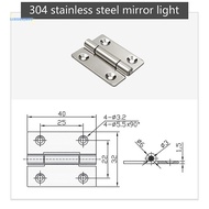 [AuspiciousS] Stainless Steel Mirror Polish Flag Shape Detachable Hinge For Aluminum Doors Electric Cabinet Door High Quality Removable Hinge