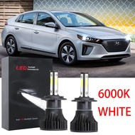 For Hyundai Ioniq AE (Head Lamp) - X15 6000K LED Bulbs Kit DC Low Beam Replace Halogen white (1 pair