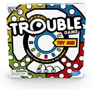 [sgstock] Hasbro Gaming Trouble Board Game,2.0 H x 11.0 L x 11.0 W,A5064 -