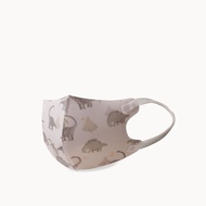 一心婦幼|一心一罩 兒童3D醫用口罩-嫩嬰 遠古小恐龍(12入/袋)