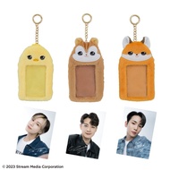 SHINee MINHO KEY TAEMIN ANIMAL COORDY Fluffy Card Keychain Set of 3 with Card from Japan