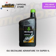 Oli mesin DELTALUBE ADVENTURE 731 SUPER 20W-50 1Liter