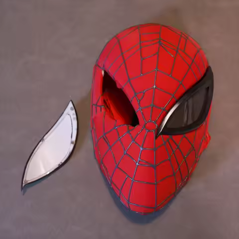 New Superior Spider-Man Mask 1:1 Customized Superhero Cos Helmet Cosplay Masks Superior Spiderman Ma