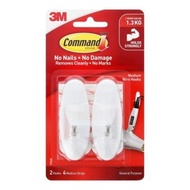 3M Command Medium Wire Hooks 2hooks 17068