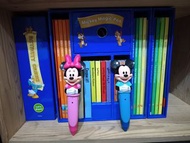 DWE 迪士尼美語世界 點讀全套 連2支新板點讀筆