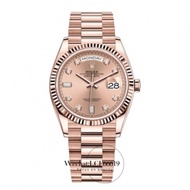 Dual Date Display Rolex Day-Date Dazzling Luxury Temperament Diamond Scale 36/41MM Luxury Beautiful 