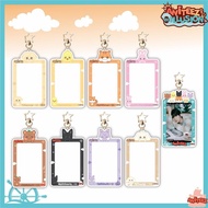 Kpop Idol ATEEZ Acrylic Keychain ANITEEZ Mini Photo Frame Key Ring Pendant
