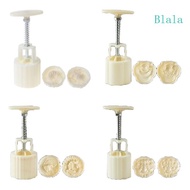 Blala Cookie Stamp Moon Cake Mold Hand Press Pastry Tool Stamp Green Bean Pastry Mould