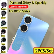 OPPO A78 A79 5G Camera Cover Diamond Shinny Lens Protection Glass Glitter Camera Film Metal Back Cam