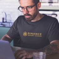T-shirt Kaos Crypto "Binance Smart Chain" - Kaos Cryptocurrency/Kaos Crypto/Baju Crypto/Kaos Binance