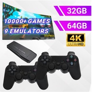 Over 10000 Retro Games in this 4K Game Stick Lite comes with 2 Wireless Controller 32GB 64GB PS1 Cla