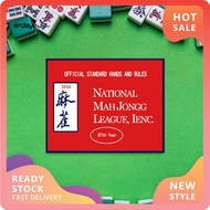 EYE Professional Mahjong Tools 2024 Mahjong Score Card Set Official National Mahjong League Hands Rules Mah Jongg Paper Scorecard 1/4pcs Pack