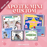(CUSTOM WITHOUT PO) Mini Pharmacy/ Emergency Box/ Gift Gift for Girlfriend, Husband, Bestie