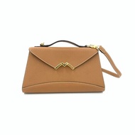 MOYNAT 棕色 Gabrielle clutch 牛皮 肩背包