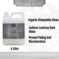 DIPKEN Shine-Bond Tire Spray (4 Litre) 142uk.fl.oz / Tyre Shine / Tyre Coating / Tyre Dressing / Tyr