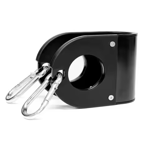 U Shaped Clip T Bar Row Grip Attachment Load Dumbbells on Barbells Gym Barbell Clip Hook Dumbbells o