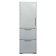 【HITACHI】 日立331公升變頻三門冰箱 [RG36BL-GSV琉璃灰]-左開 含基本安裝 隨貨贈烘焙廚具4件組 SP-2313