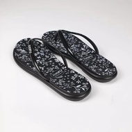 SANDAL LUOFU WANITA KARET JELLY JEPIT BUNGA TERBARU SANDAL FLAT WANITA IMPORT KEKINIAN KOREAN STYLE