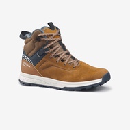 QUECHUA 兒童保暖防水綁帶皮革登山健行鞋 SH100 Warm 2.5 - 5 號