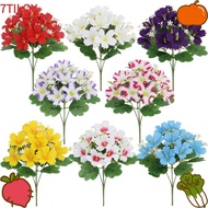 7TILOYSHOP Artificial Trumpet Flower, UV Resistant Realistic Realistic Faux Blooms,  Handmade Plasti