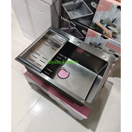 INOBE 6045 black kitchen sink ANTI-SCRATCH INOBE 60 x 45 anti-scratch kitchen sink/