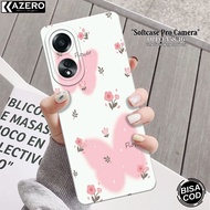 Softcase Latest OPPO A58 4Ghp - Fashion Case Aesthetic - OPPO A58 4G Case - Pro Camera Silicone - OP