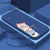 For เคสโทรศัพท์ Samsung A01 ซิลิโคนป้องกันสุนัขน่ารัก