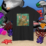 T-Shirt Cartoon Cat Pattern The Life Of A Showgirl 100% Cotton Cool Fashion Comfortable To Wear Ever
