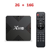 Tanix | X98H กล่องสมาร์ททีวี Android 12.0 Allwinner H618 Quad core 4GB 32GB TVBOX 4K 6K 2.4G/5G Wifi