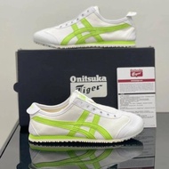 Onitsuka Tiger Mexico 66 Slip On White Hijau Stabilo Original