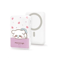 GARMMA×Chiikawa 10000mAh磁吸無線行動電源 - Momonga | 15W磁吸快充 | 雙輸出口 | 香港行貨