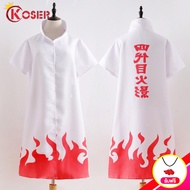 【COSER 77】Anime Naruto เสื้อคลุมนารูโตะ Uchiha Itachi Sasuke Cosplay Costumes Cloak Hokage Uzumaki เ