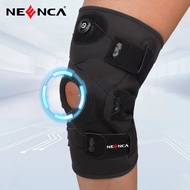 NEENCA Hinged Knee Support with Side Stabilizers Knee Immobilizer Adjustable Sports Knee Protector f