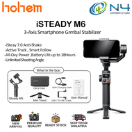 Hohem iSteady M6 Kit 3-axis Smartphone Gimbal with Magnetic Fill Light and AI Vision Sensor [Ready S