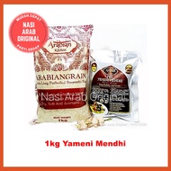 Nasi Arab Arabian Kitchen : 1kg Beras Basmathi & Pes Yameni Mandhi
