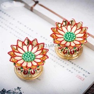 Đế nến hoa sen ngũ sắc {PBMC}